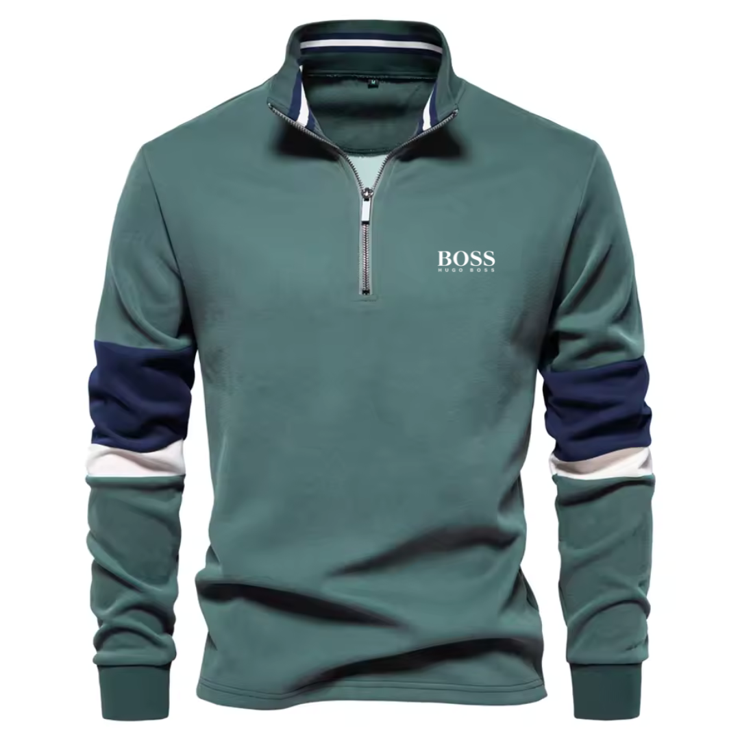 BOSS™ Quarter Zip Sweatshirt - 50% OFF