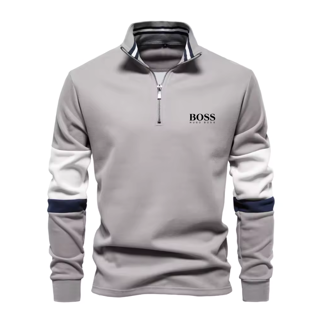 BOSS™ Quarter Zip Sweatshirt - 50% OFF