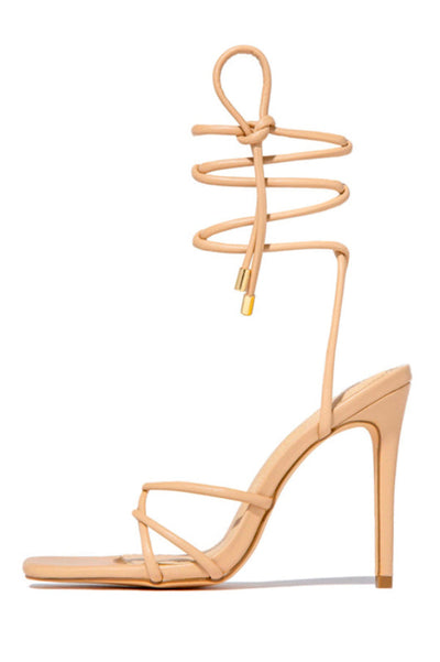 Strappy Elegance Heels