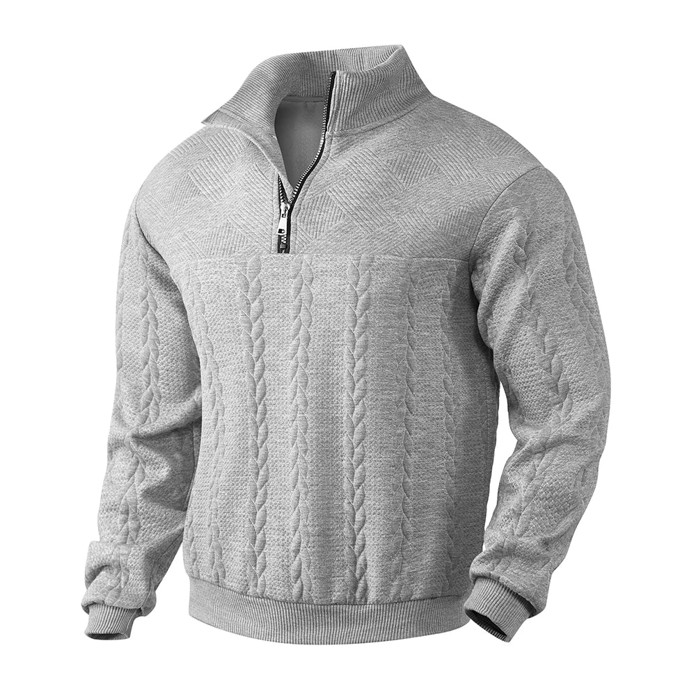 Henry | Quarter-Zip Luxe Sweatshirt