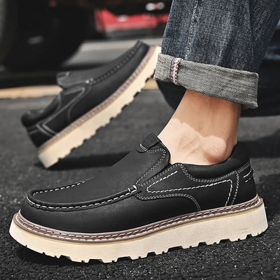 Hudson Rugged Slip-On Loafers